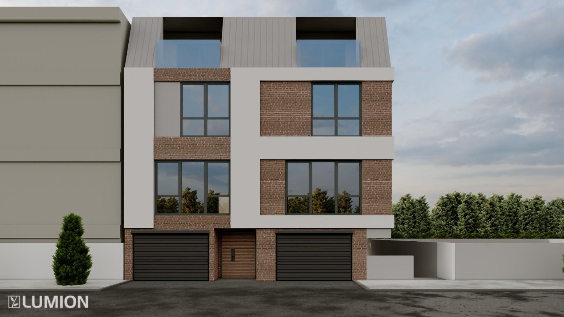 Sümer Mh. Kuruluş Sk. İkiz Tripleks Villa Projesi